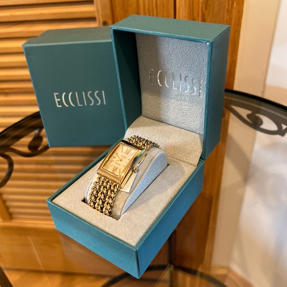 Ecclissi Gold Chain Watch | NWT ✨ - Picture 5 of 6
